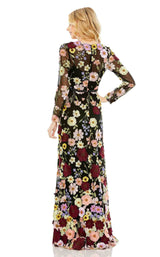 Mac Duggal 68201 Black Multi