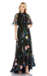 Mac Duggal 68230 Black Multi