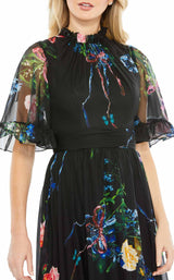 Mac Duggal 68230 Black Multi