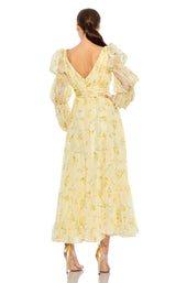 Mac Duggal 68246 Yellow Multi