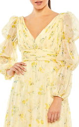 Mac Duggal 68246 Yellow Multi