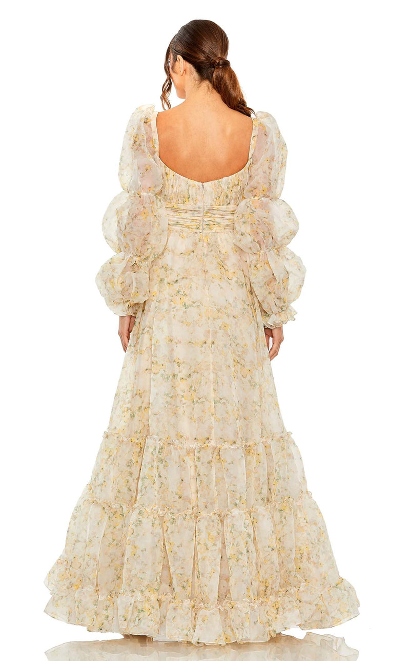 Mac Duggal 68288 White Multi