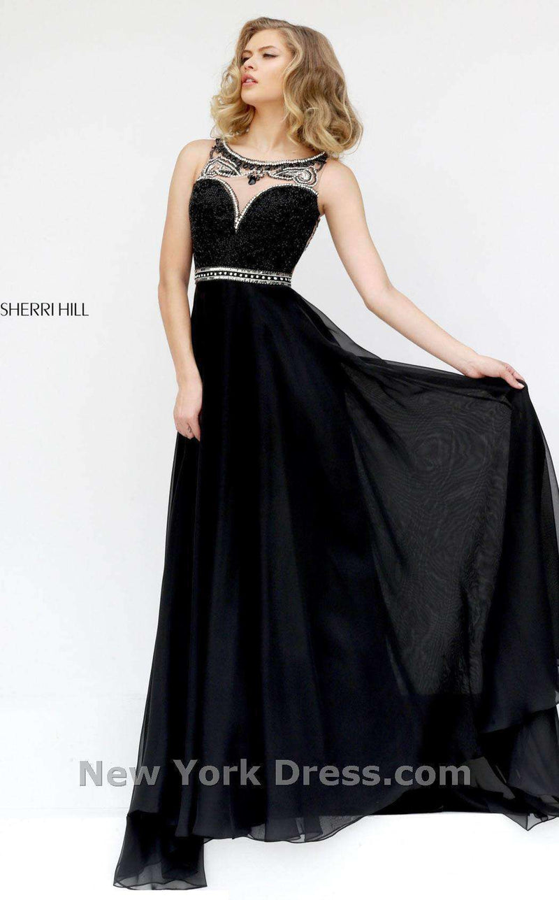 Sherri Hill 11320 Black/Silver