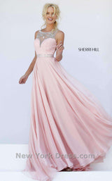 Sherri Hill 11320 Blush/Silver