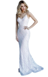 Jovani 68408 White-Blush