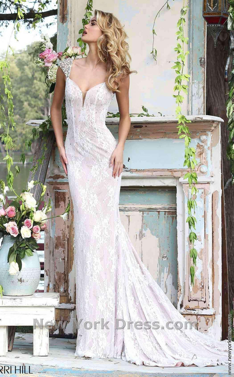 Sherri Hill 50048 Ivory/Nude