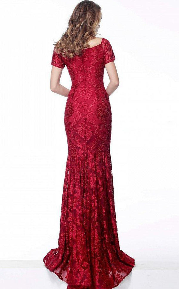 Jovani 68446BG Burgundy