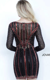 Jovani 68478 Black Multi