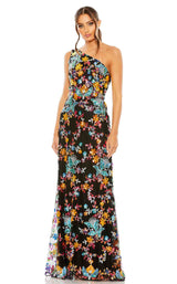 Mac Duggal 68515 Black Multi