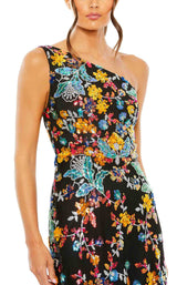 Mac Duggal 68515 Black Multi