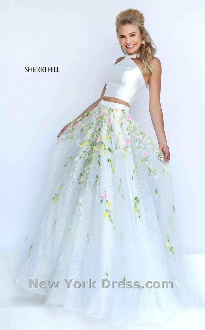 Sherri Hill 50196 Ivory