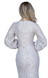 Jovani 68536BG Ivory/Nude