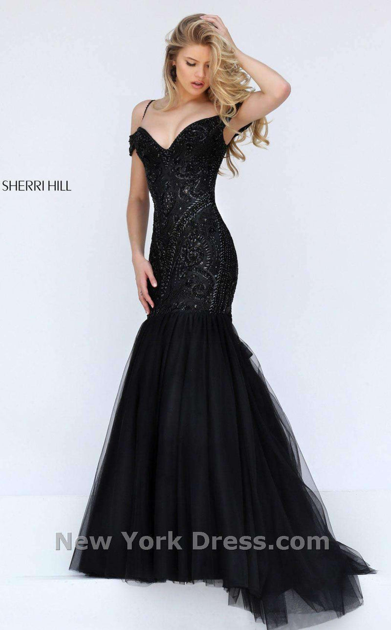 Sherri Hill 50212 Black