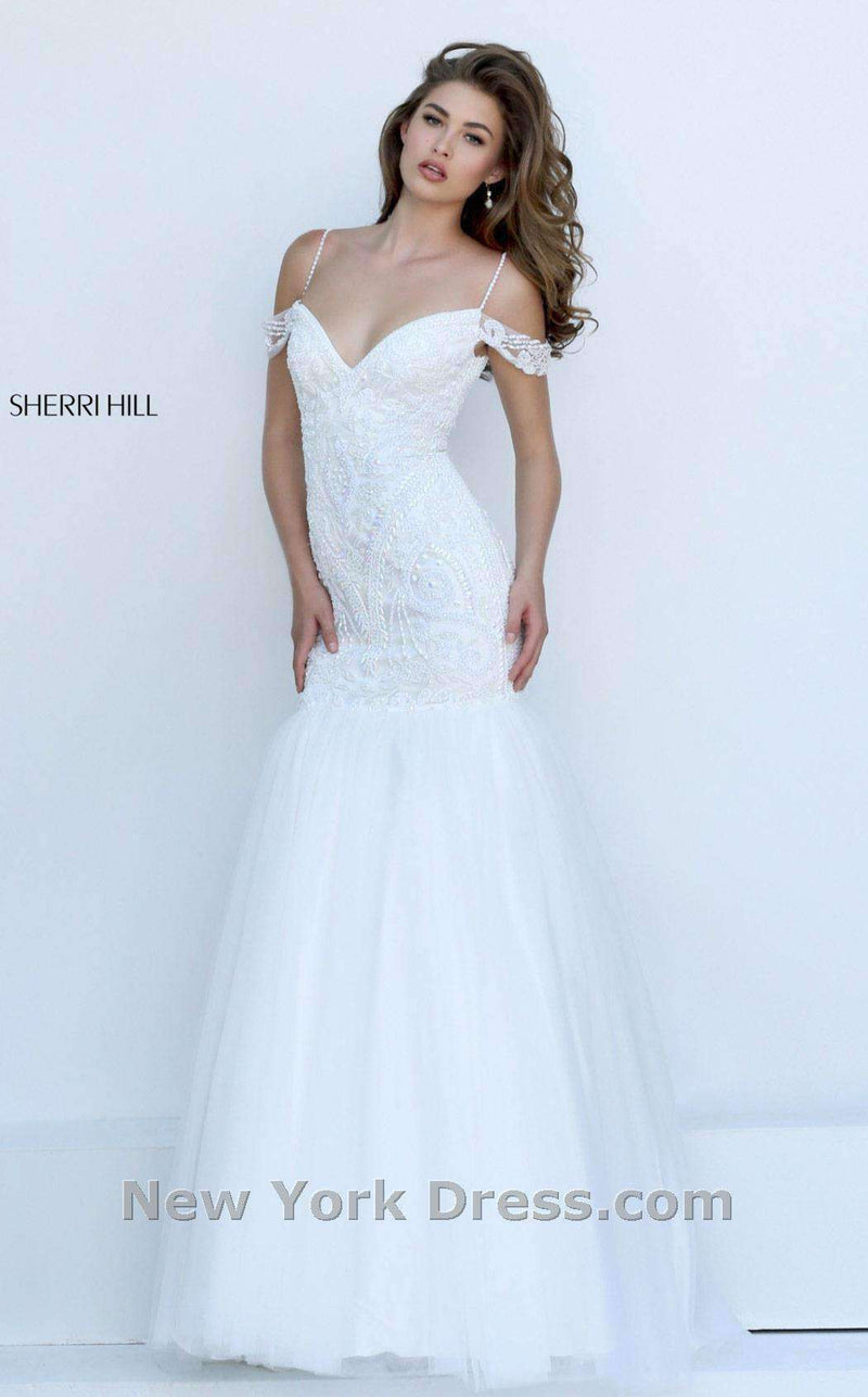 Sherri Hill 50212 Ivory