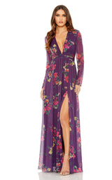 Mac Duggal 68558 Dress Purple-Multi