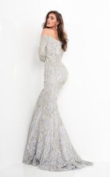 Jovani 68777BG Silver/Gold