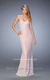 La Femme 22371 White/Coral