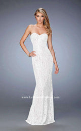 La Femme 22371 White/Silver