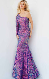 Jovani 24098 Dress Iridescent-Violet