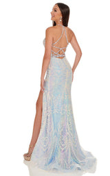 Rachel Allan 70003 Light Blue Iridescent