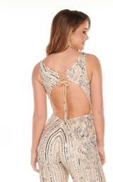 Rachel Allan 70010 Nude/Silver