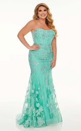 Rachel Allan 70011W Aqua Mint