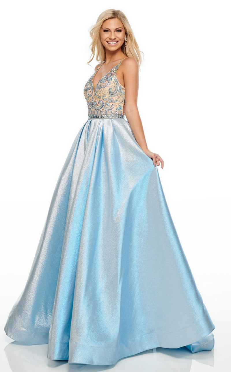 Rachel Allan 7002 Sky-Blue-Nude