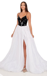 Rachel Allan 70021 Black/White
