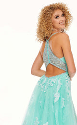 Rachel Allan 70026 Aqua Iridescent