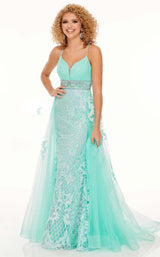 Rachel Allan 70026 Aqua Iridescent