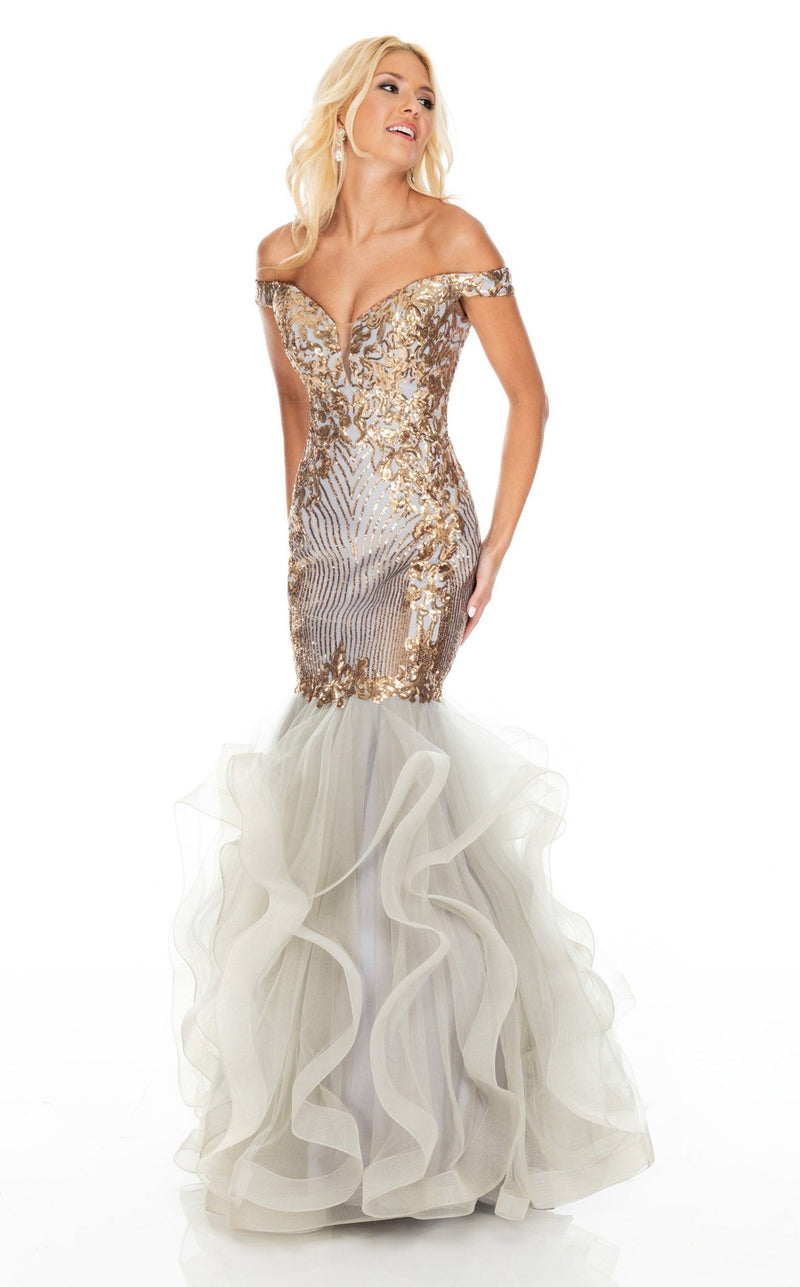 Rachel Allan 7004 Silver/Gold