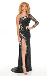 Rachel Allan 70040 Black Multi