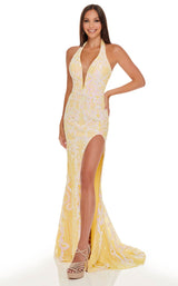 Rachel Allan 70041 Yellow Iridescent
