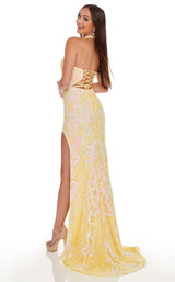 Rachel Allan 70041 Yellow Iridescent
