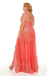 Rachel Allan 70047W Coral Iridescent