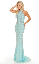 Rachel Allan 70057 Aqua-Silver