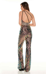 Rachel Allan 70070 Black/Iridescent