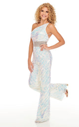 Rachel Allan 70070 White Iridescent
