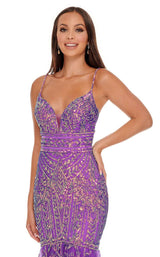 Rachel Allan 70071 Violet Iridescent