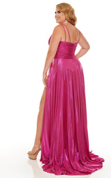 Rachel Allan Curves 70083W Metallic-Fuchsia