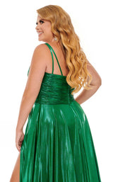 Rachel Allan Curves 70083W Metallic-Emerald