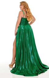 Rachel Allan Curves 70083W Metallic-Emerald