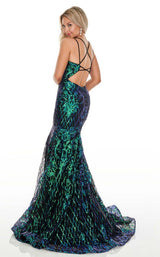 Rachel Allan 7010 Teal-Iridescent