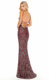 Rachel Allan 70120 Black-Cherry