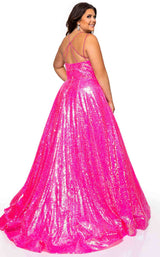 Rachel Allan 70130W Hot Pink
