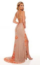 Rachel Allan 70143 Nude-Tangerine