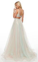 Rachel Allan 7015 Blush-Aqua
