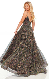 Rachel Allan 70151 Black/Iridescent