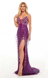 Rachel Allan 70178 Purple-Multi