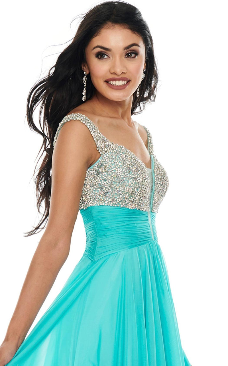 Rachel Allan 7018 Aqua Blue